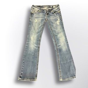 Girls Boot Cut Miss Me Jeans